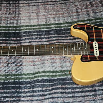 Unbranded Hybrid Telecaster Strat SSS 2024 - Yelloish image 7