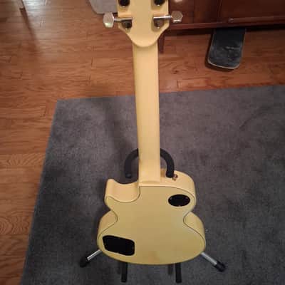 Burny Burny Randy Rhodes Les Paul Custom Mid 1980's - Aged white image 10