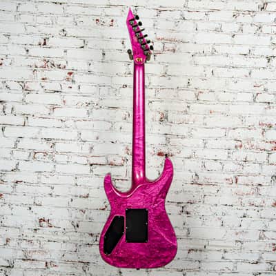 ESP Horizon-1 Electric Guitar, Pink Liquid Metal w/ Original Case x1212 (USED) image 12