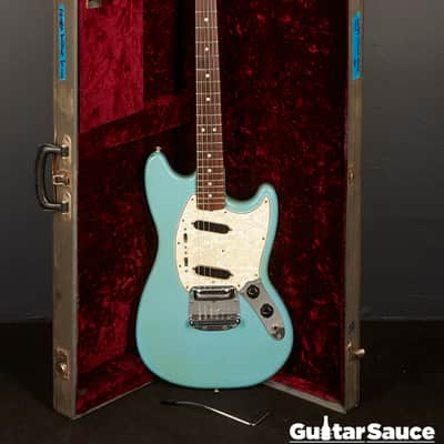 Fender Mustang 1966 Original Vintage - Daphne Blue (Cod.1438VG) image 15