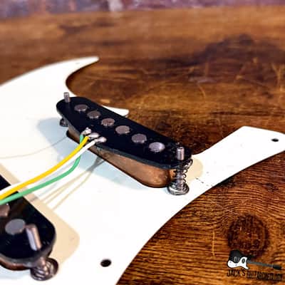 Fernandes "Dream Machine" *Lawsuit Era* Loaded Pickguard (1980s - Green) image 4