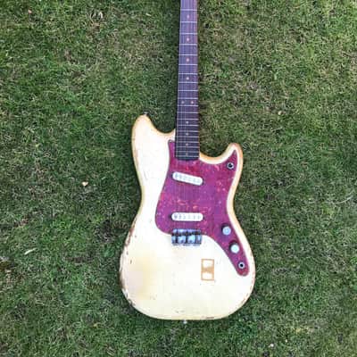 Fender Duo Sonic Owned by John Lennon, THE BEATLES 1963 Blonde image 1