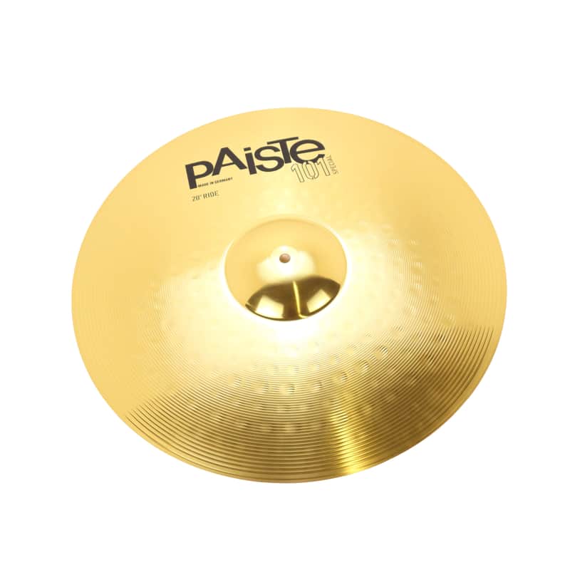 Paiste 101 Brass Ride Cymbal, 20 Inch image 1