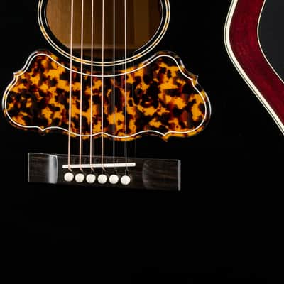 Bourgeois SJ Oval Hole Mahogany and Aged Tone Adirondack Spruce Black Top Custom NEW image 7