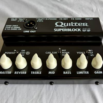Quilter SuperBlock US 25-Watt Pedalboard Guitar Amp 2021 - Black image 1