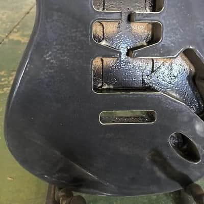 Black Poplar Wood Guitar Strat Style Body DIY Project image 3