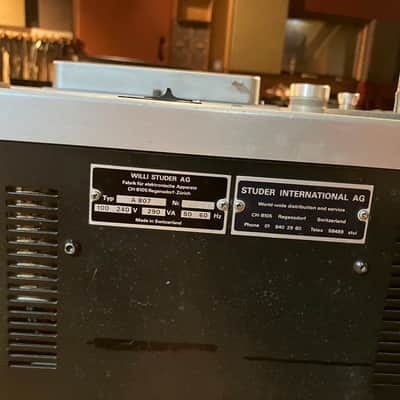 Studer 807 1980 imagen 10