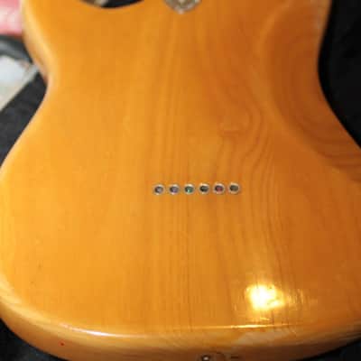 Vintage Fender Stratocaster 1977 Natural Ash HSH image 5