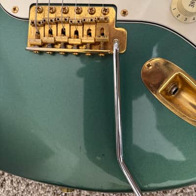 Fernandes Stratocaster 2009 - Teal image 3