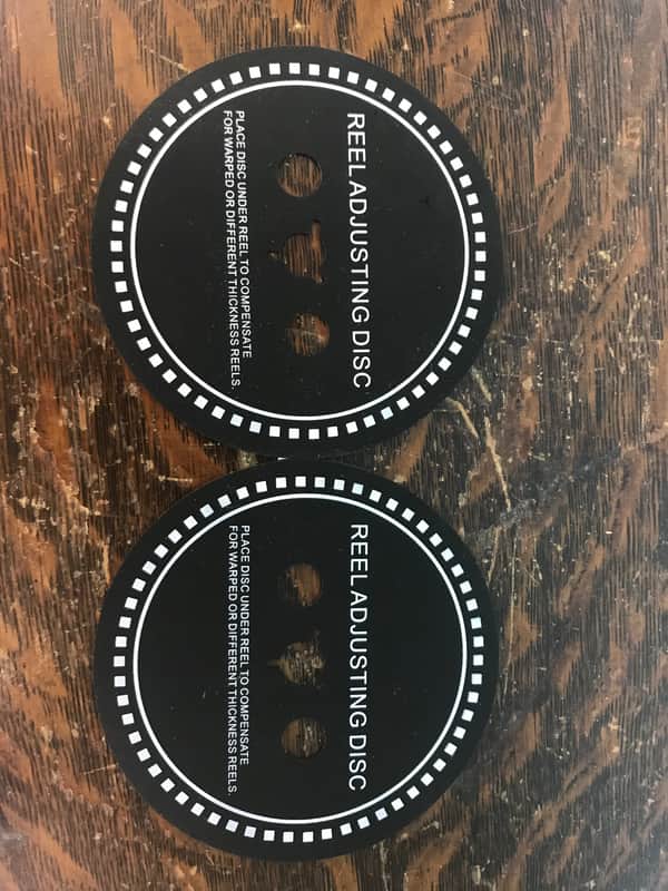 Burlington Recording Reel To Reel Adjustment Discs (PAIR) image 1