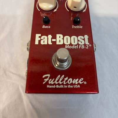 Fulltone Fat Boost FB-2 2000s - Red image 1