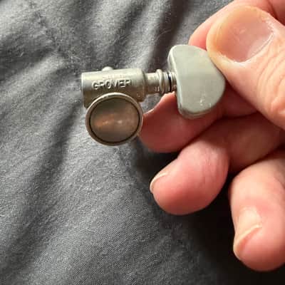 Grover/59 Parts Milk Bottle Rotomatic Tuners 3+3 2026 - Aged Nickel image 4