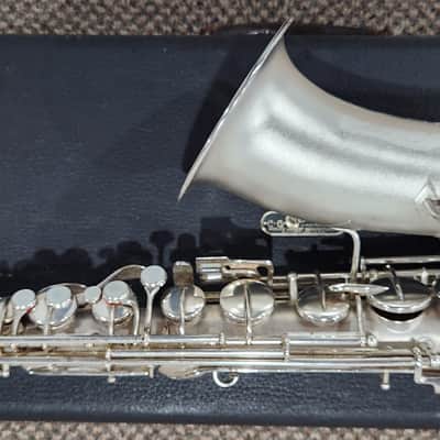 Mint condition C.G. Conn New Wonder II C-Melody Saxophone 1926 - Satin Silver Plate image 4
