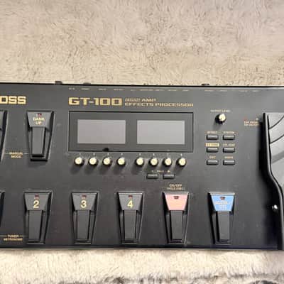 Boss GT-100 Version 2.0 Guitar Effects Processor 2014 - Present - Black image 1