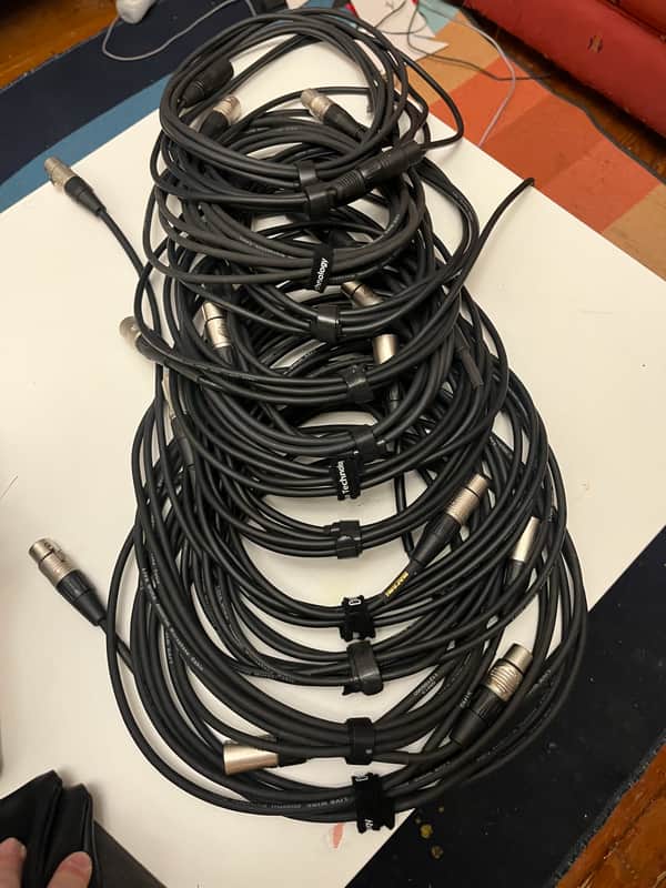 Mogami and Livewire  XLR Cables 2020s image 1