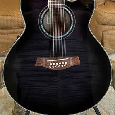 Ibanez AEL 2012 E-TKS 2012 - Black Semi-Transparent image 1