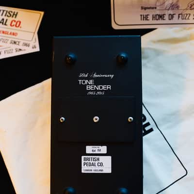 British Pedal Company MKI Tone Bender SERIAL NO 01/50 image 8