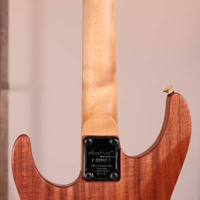 Jackson Custom Shop USA Signature Phil Collen PC1 - Caramelized Flame Maple Fingerboard, Satin Au Natural image 14