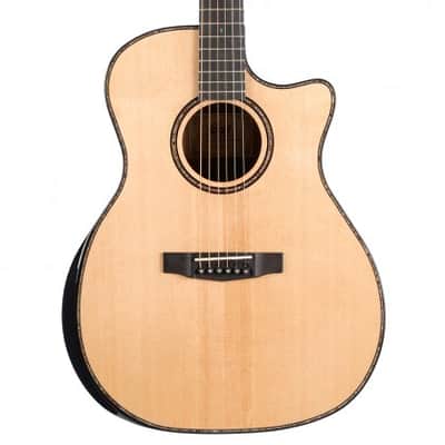 Cort GA-PF BEVEL NAT | Grand Regal Acoustic / Electric Cutaway Guitar. New with Full Warranty! image 7
