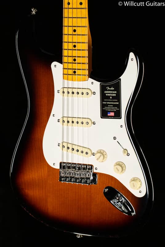 Fender American Vintage II 1957 Stratocaster Maple Fingerboard 2-Color Sunburst (556) image 1