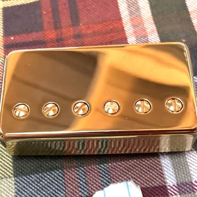Gold Ernie Ball Music Man Luke "HT" Humbucker Bridge Pickup, 52mm, Hot Treble image 5