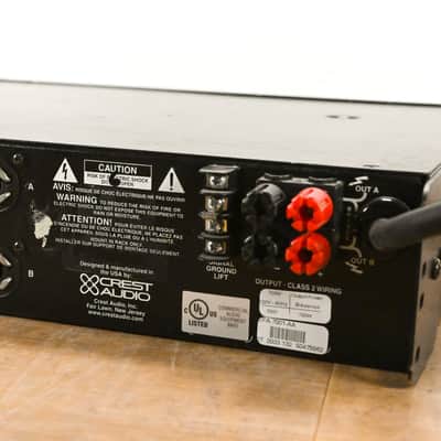 Crest Audio 7001 2-Channel Power Amplifier CG011TB image 7