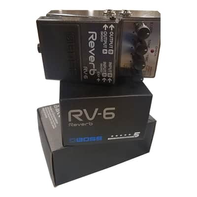 Boss RV-6 Digital Reverb/Delay Pedal - Open Box image 1