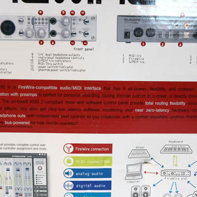 M-Audio FireWire 410 Digital Recording Interface - READ image 17