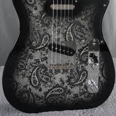 2025 Fender MIJ Black Paisley Telecaster – Maple Neck – Limited Edition image 1