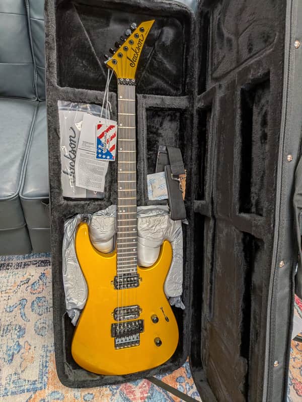 Jackson American Series Virtuoso LTD 2025 Gold Rush Fast Ship image 1