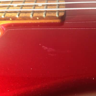 Phantom guitars bass Red 1980's rare image 4