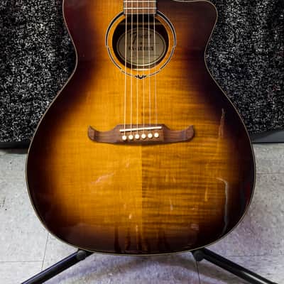 Fender FA-345CE 2018 - Present - 3-Tone Tea Burst image 1