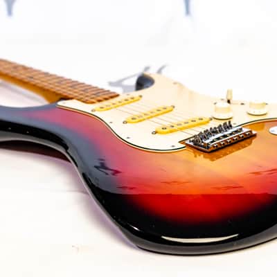 Joodee Electric Custom JST-36YS Late 1970s - Yellow Sunburst image 13