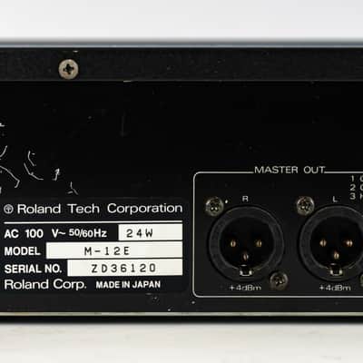 Roland M-12E M12E M 12 E - 12-Channel Line Mixer Rackmount | Reverb
