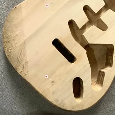Basswood SSS Unfinished Guitar Stratocaster Strat Style Body image 7