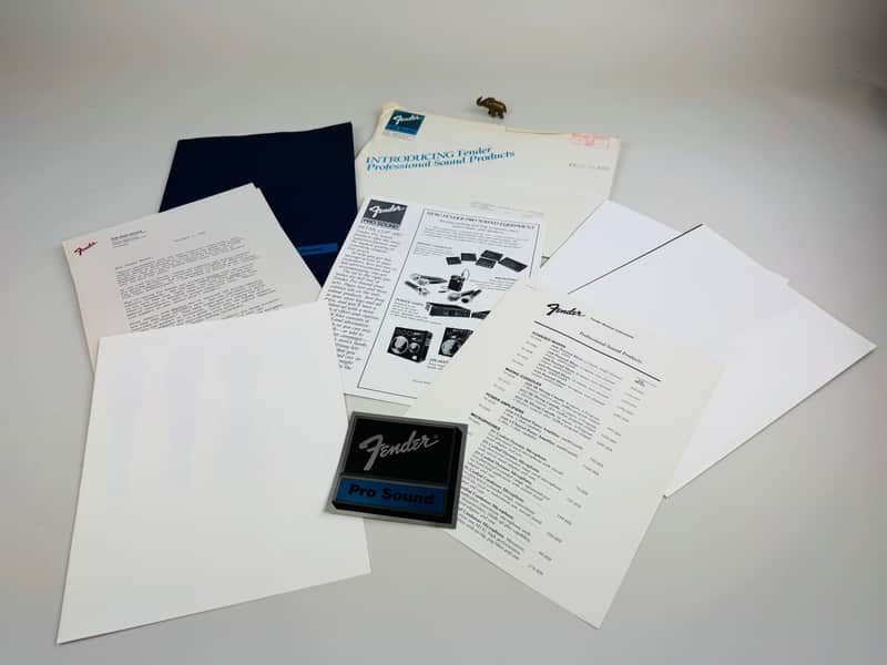 Fender Pro Sound Dealer Pack (8-Piece Set) 1983 image 1