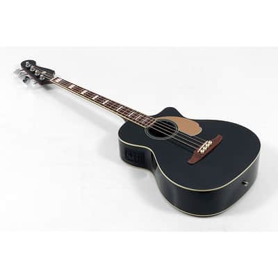 Fender Kingman V2 Acoustic-Electric Bass Guitar - Black image 1