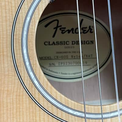 Fender CD-60 Classical With Case - Needs Re string image 2