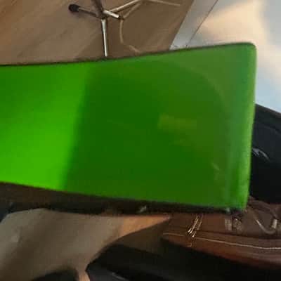 Jackson X Series KVXMG King V with Laurel Fretboard 2020 - Present - Slime Green with Black Bevels image 12