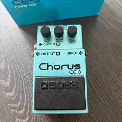 Boss CE-3 Chorus (Black Label) 1982 - 1984 - Blue image 2