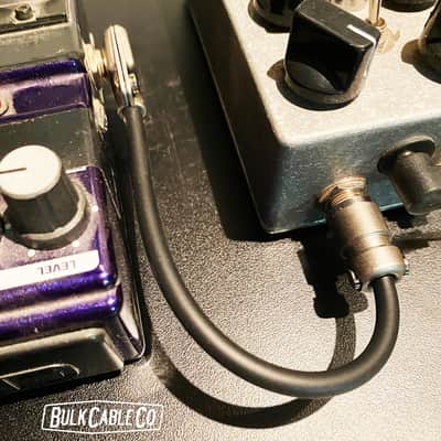 8 Pack - 10" Mogami 2319 Patch Cable - SquarePlug SP500 / SPS5 - Right Angle To Straight Connectors image 11