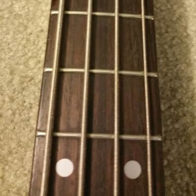 Aria Pro II RSB 80's RED bass guitar image 15