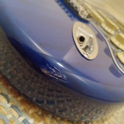 Fender Deluxe Stratocaster MIM w/Push Push Button, CTS 500k treble bleed pot, HSC Bild 14