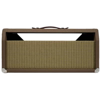 Mojotone Brownface Deluxe® 6G3 Style Head Cabinet image 2