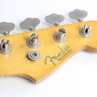 1962 Vintage Fender Precision Bass PBass Rosewood Fretboard NECK PBass USA 1960s Pre-CBS image 12
