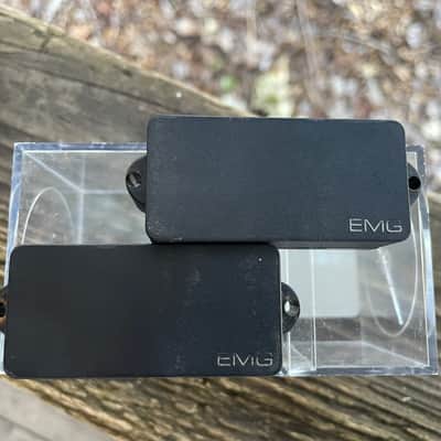 EMG P Style bass pickups - Black image 1