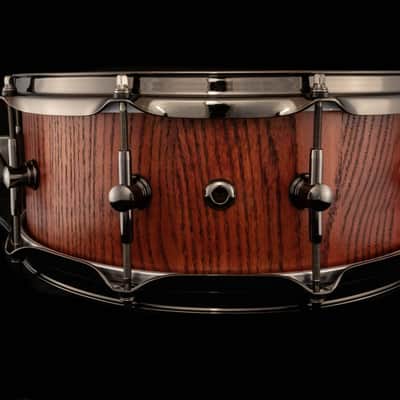 Woodland Percussion 14x5.5" Red Oak Stave Snare Drum image 4
