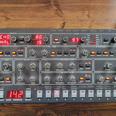 Sequential Prophet-6 Desktop 6-Voice Polyphonic Synthesizer 2018 - 2020 - Black with Wood Sides