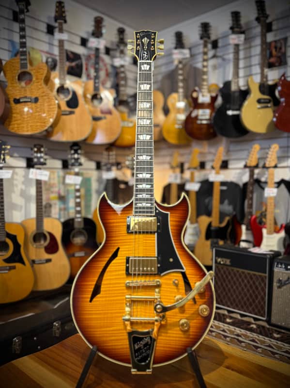 Gibson Johnny A Signature with Bigsby 2004 - 2013 - Sunset Glow image 1