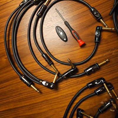 D'Addario PW-GPKIT-50 Planet Waves DIY Solderless Custom 1/4" TS Cable Kit - 40', 10 plugs 2008 - 2020 - Black image 5